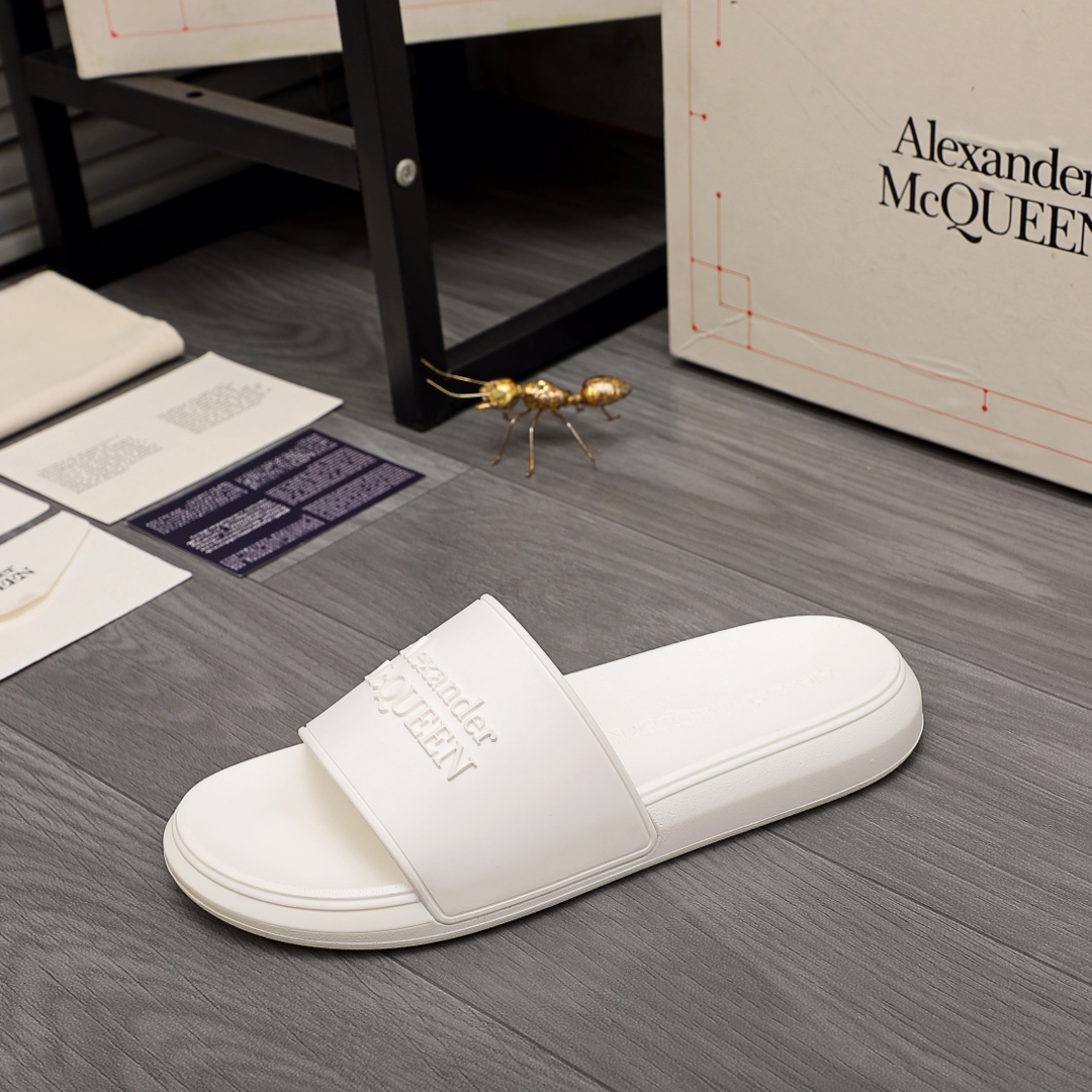Alexander Mqueen Logo-Slipper - EUR FASHION