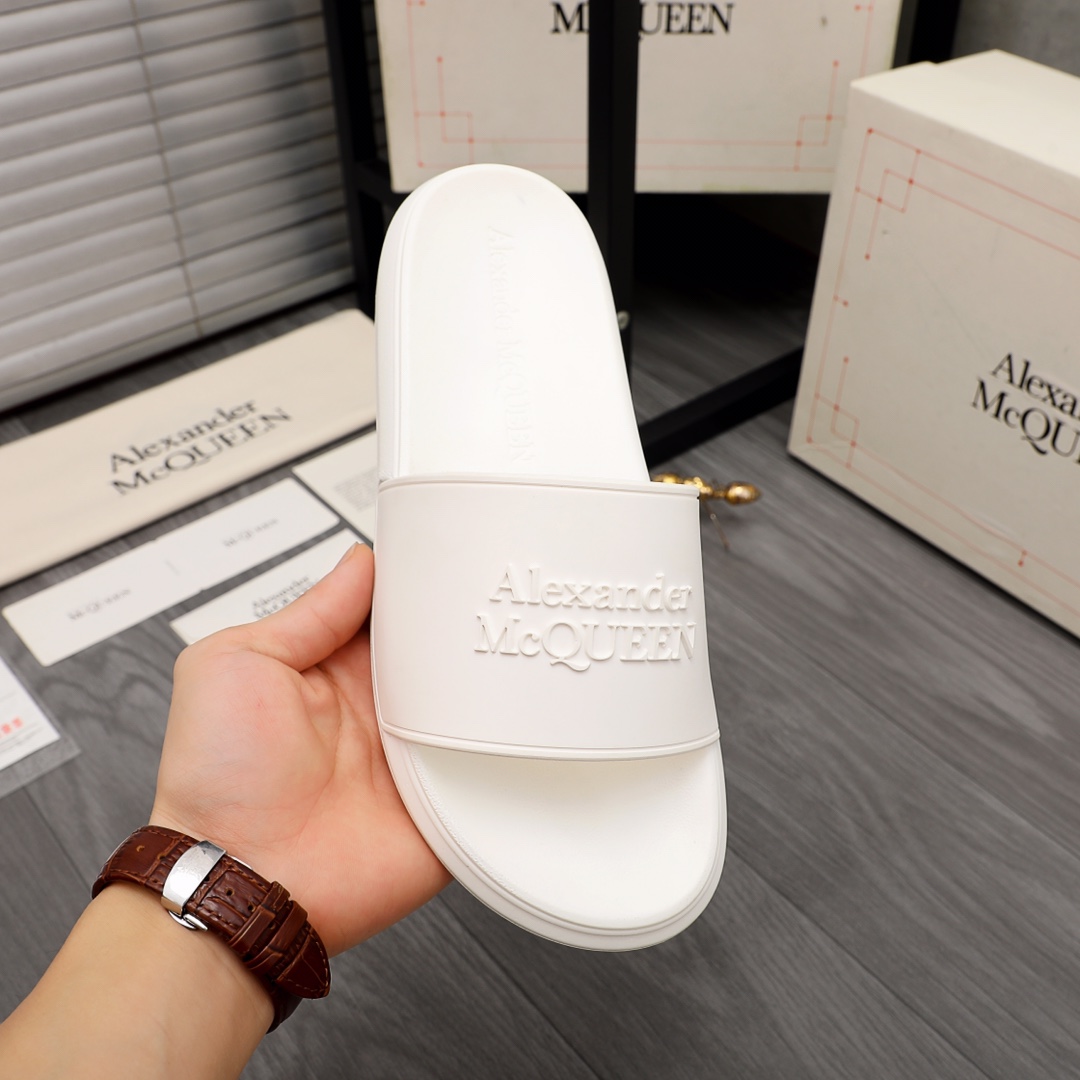 Alexander Mqueen Logo-Slipper - EUR FASHION