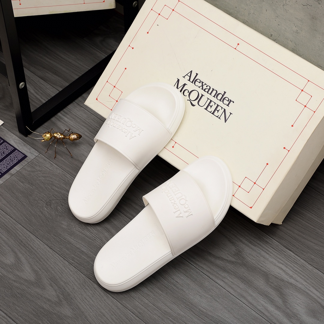 Alexander Mqueen Logo-Slipper - EUR FASHION
