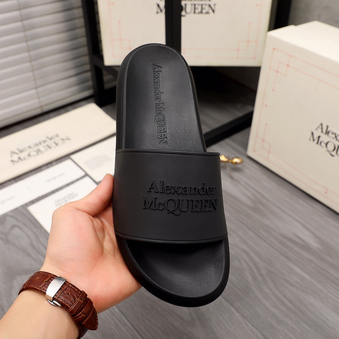 Alexander Mqueen Logo-Slipper - EUR FASHION