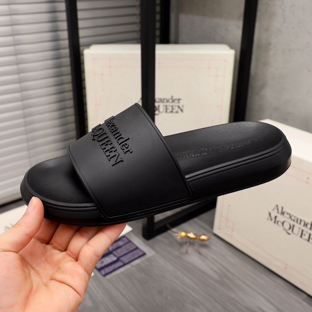 Alexander Mqueen Logo-Slipper - EUR FASHION