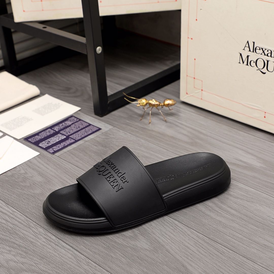 Alexander Mqueen Logo-Slipper - EUR FASHION