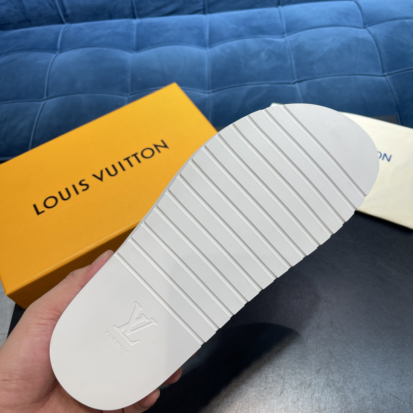 Louis Vuitton x NBA-Monogramm-Slipper - EUR FASHION