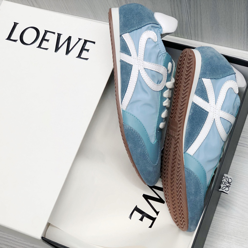 Loewe Ballettläufer aus Nylon und Kalbsleder - EUR FASHION