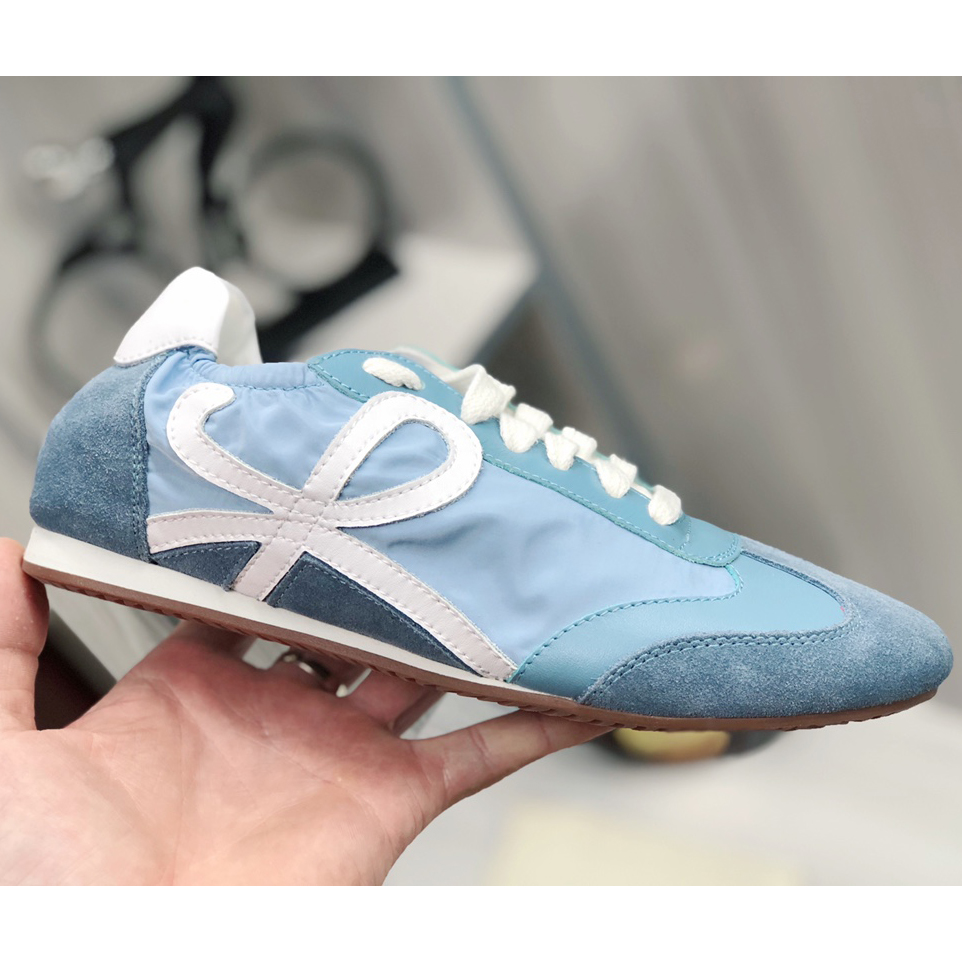 Loewe Ballettläufer aus Nylon und Kalbsleder - EUR FASHION