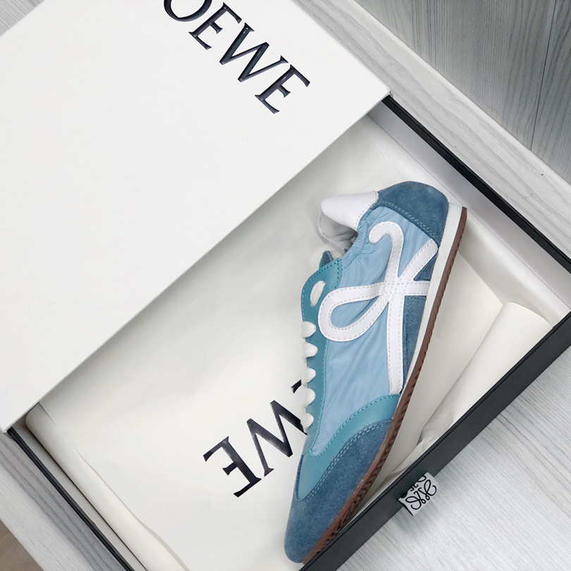 Loewe Ballettläufer aus Nylon und Kalbsleder - EUR FASHION