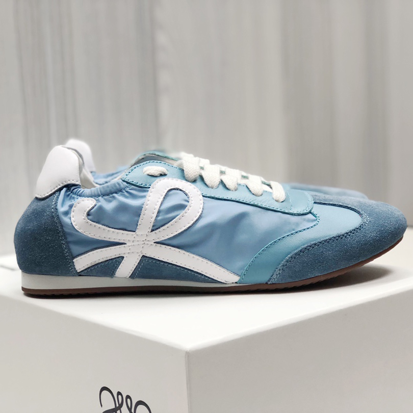 Loewe Ballettläufer aus Nylon und Kalbsleder - EUR FASHION