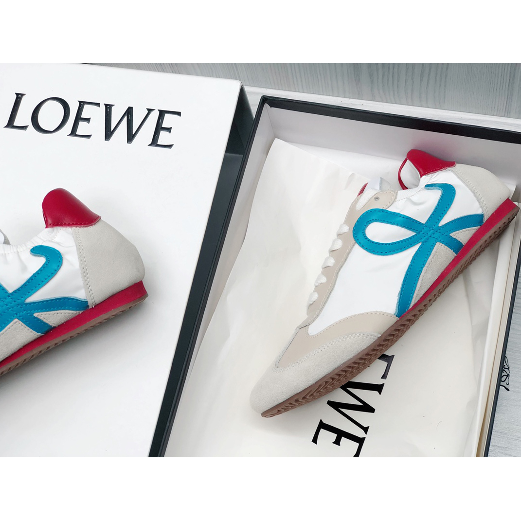 Loewe Ballettläufer aus Nylon und Kalbsleder - EUR FASHION