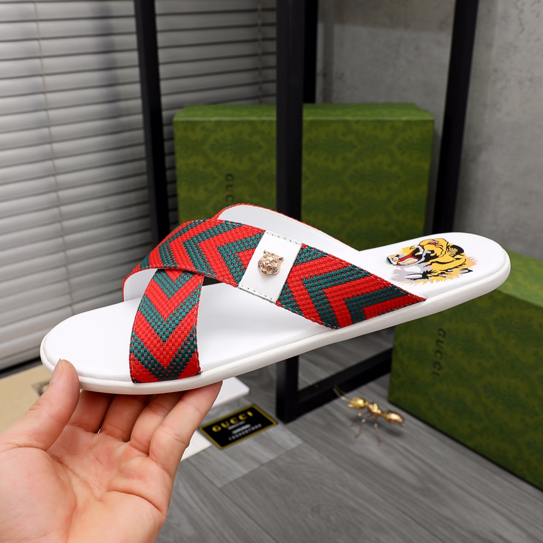 Gucci Web-Slide-Sandale - EUR FASHION
