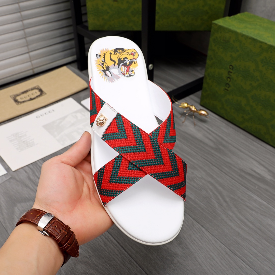 Gucci Web-Slide-Sandale - EUR FASHION