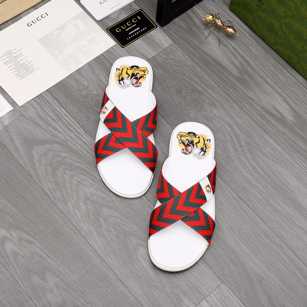 Gucci Web-Slide-Sandale - EUR FASHION
