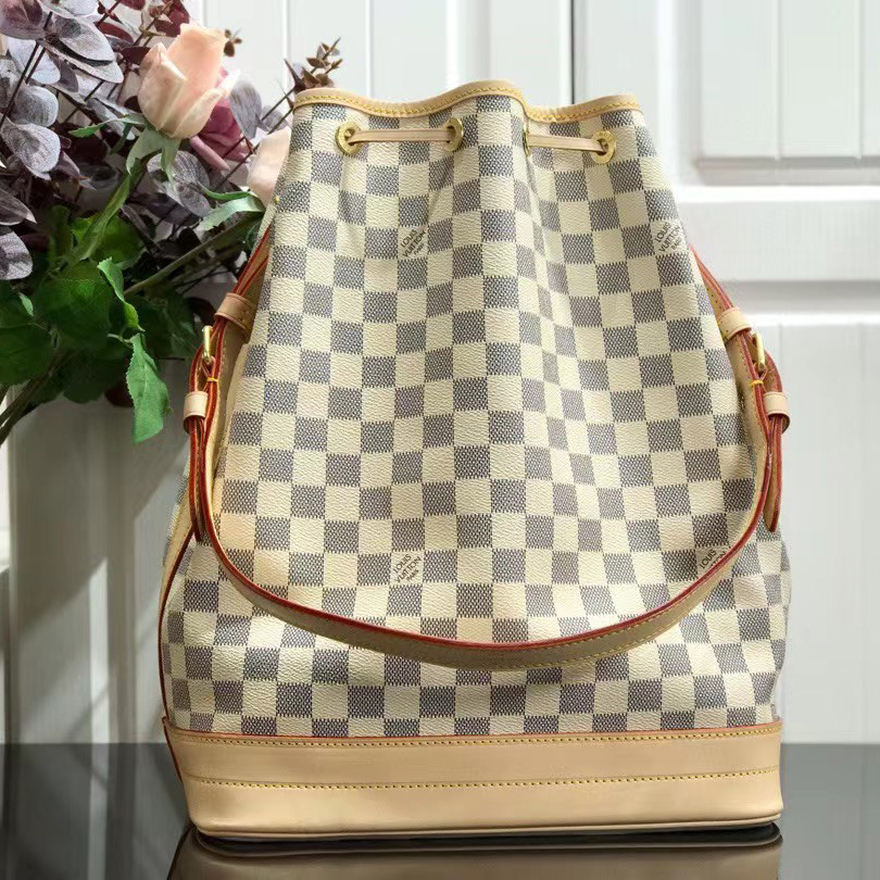 Louis Vuitton Damier Ebene Neonoe MM Safran (27,5-36-20cm) - EUR FASHION