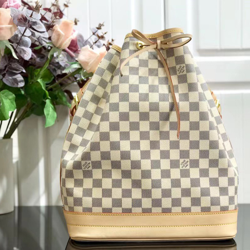 Louis Vuitton Damier Ebene Neonoe MM Safran (27,5-36-20cm) - EUR FASHION