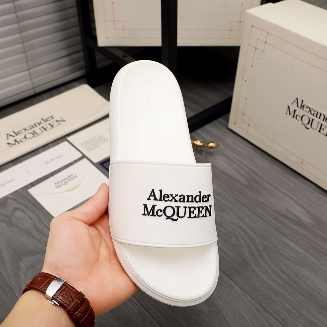 Alexander Mqueen Logo-Slipper - EUR FASHION