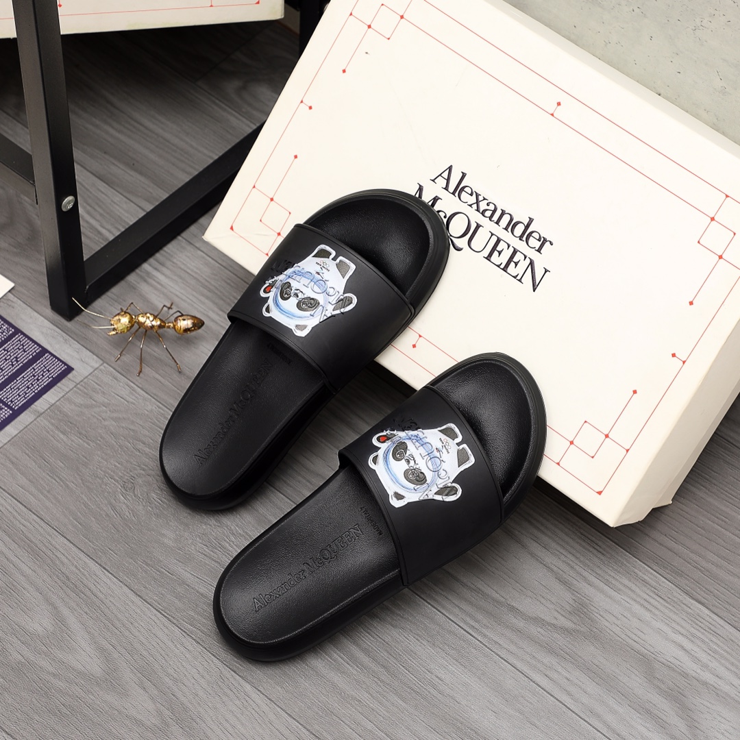 Alexander Mqueen Logo-Slipper - EUR FASHION