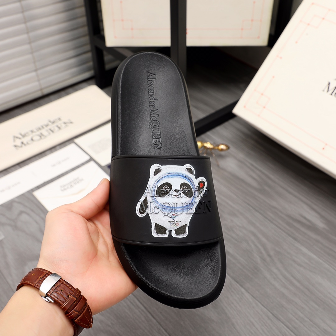 Alexander Mqueen Logo-Slipper - EUR FASHION