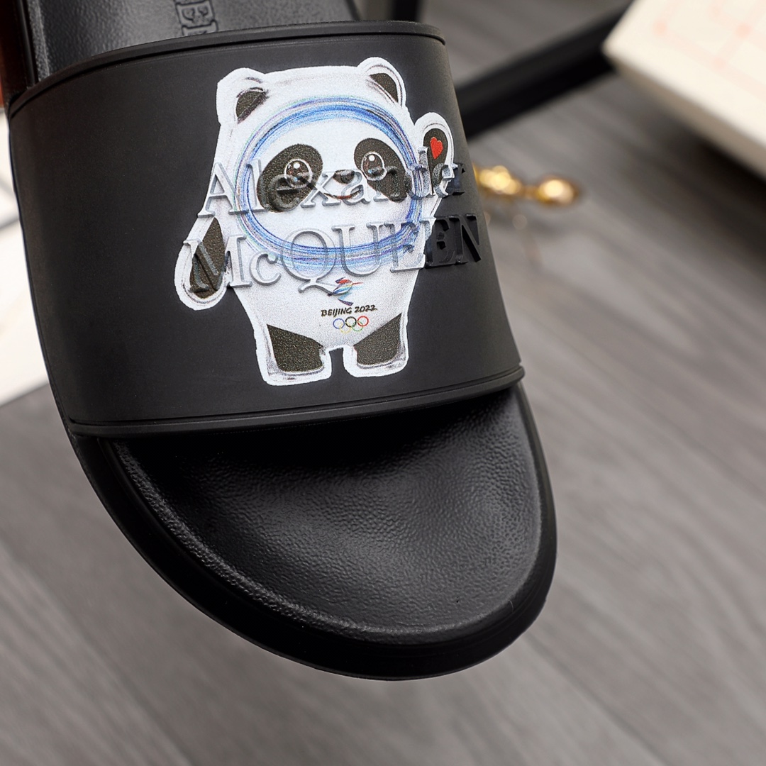 Alexander Mqueen Logo-Slipper - EUR FASHION