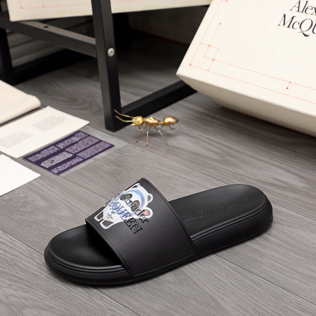 Alexander Mqueen Logo-Slipper - EUR FASHION