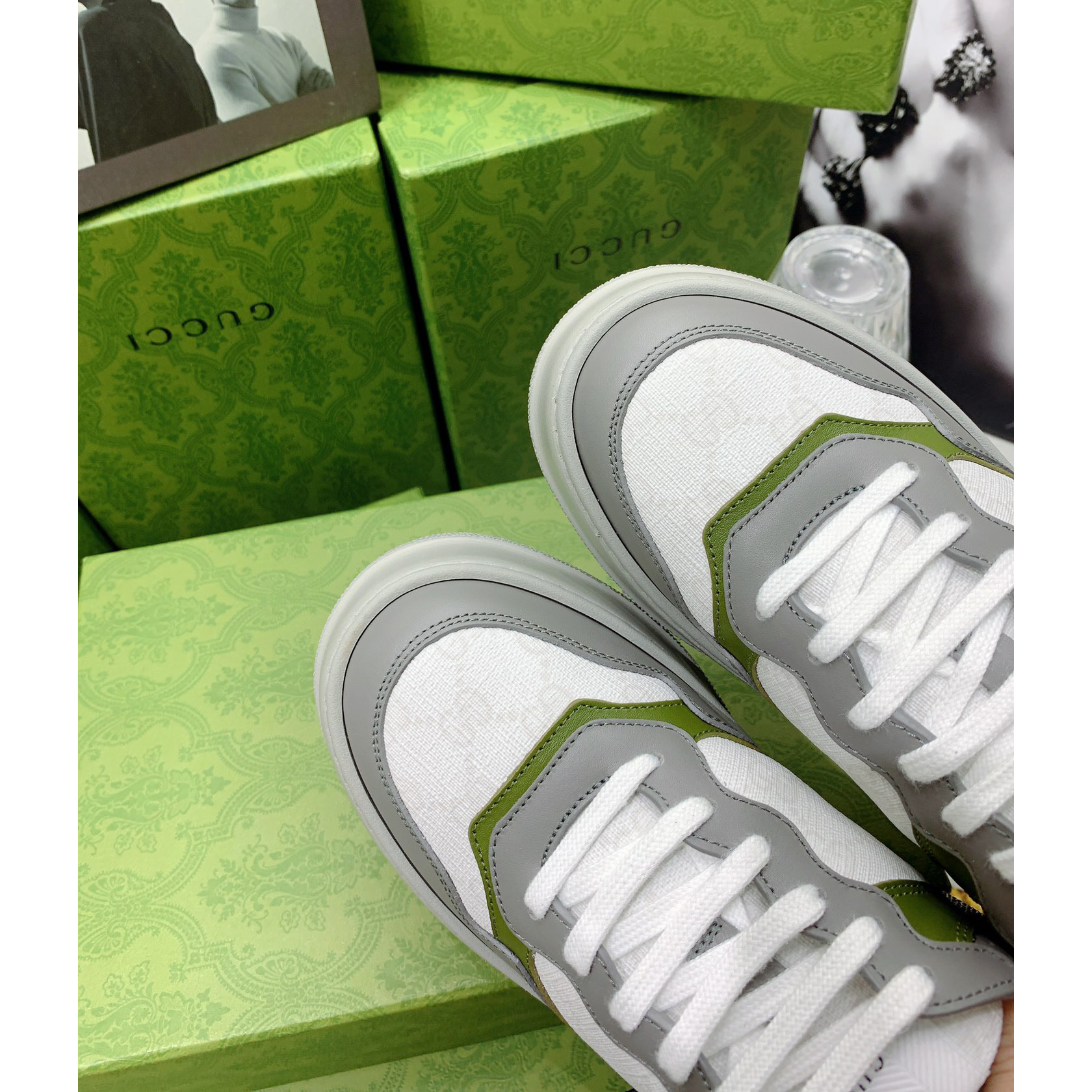 Gucci GG Chunky B Series Herren- und Damen-Sneaker - EUR FASHION