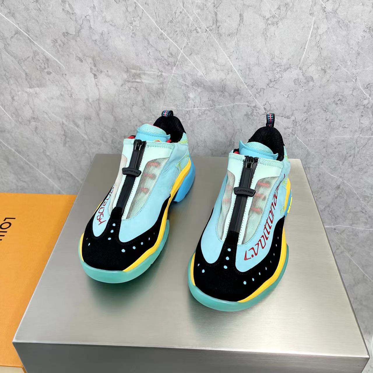 Louis Vuitton Millenium-Sneaker für Herren (nach britischer Größe) - EUR FASHION