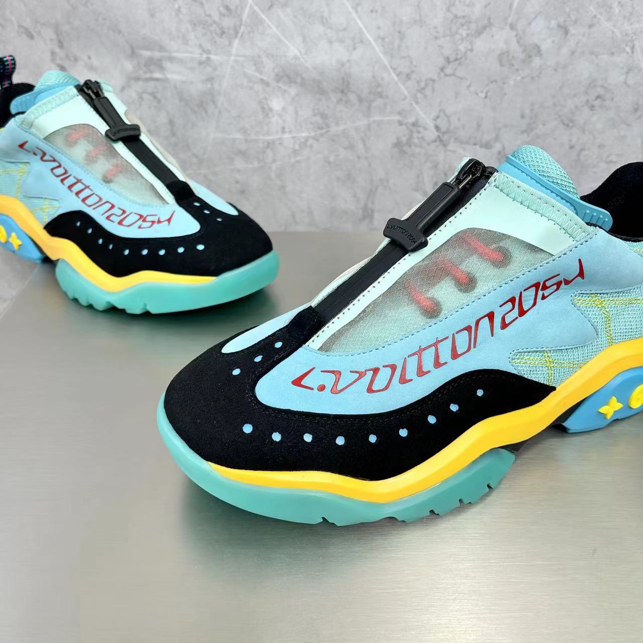 Louis Vuitton Millenium-Sneaker für Herren (nach britischer Größe) - EUR FASHION