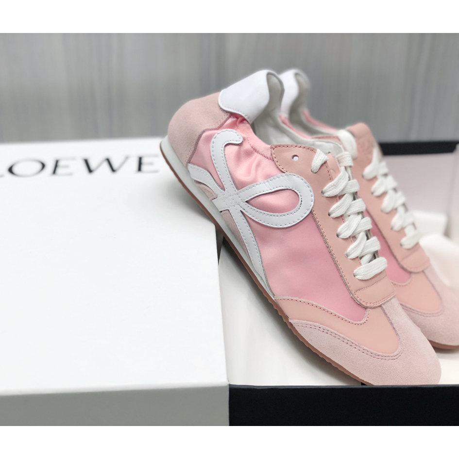 Loewe Ballettläufer aus Nylon und Kalbsleder - EUR FASHION