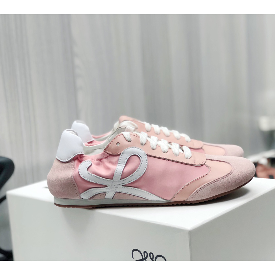 Loewe Ballettläufer aus Nylon und Kalbsleder - EUR FASHION