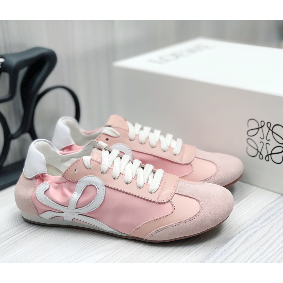Loewe Ballettläufer aus Nylon und Kalbsleder - EUR FASHION