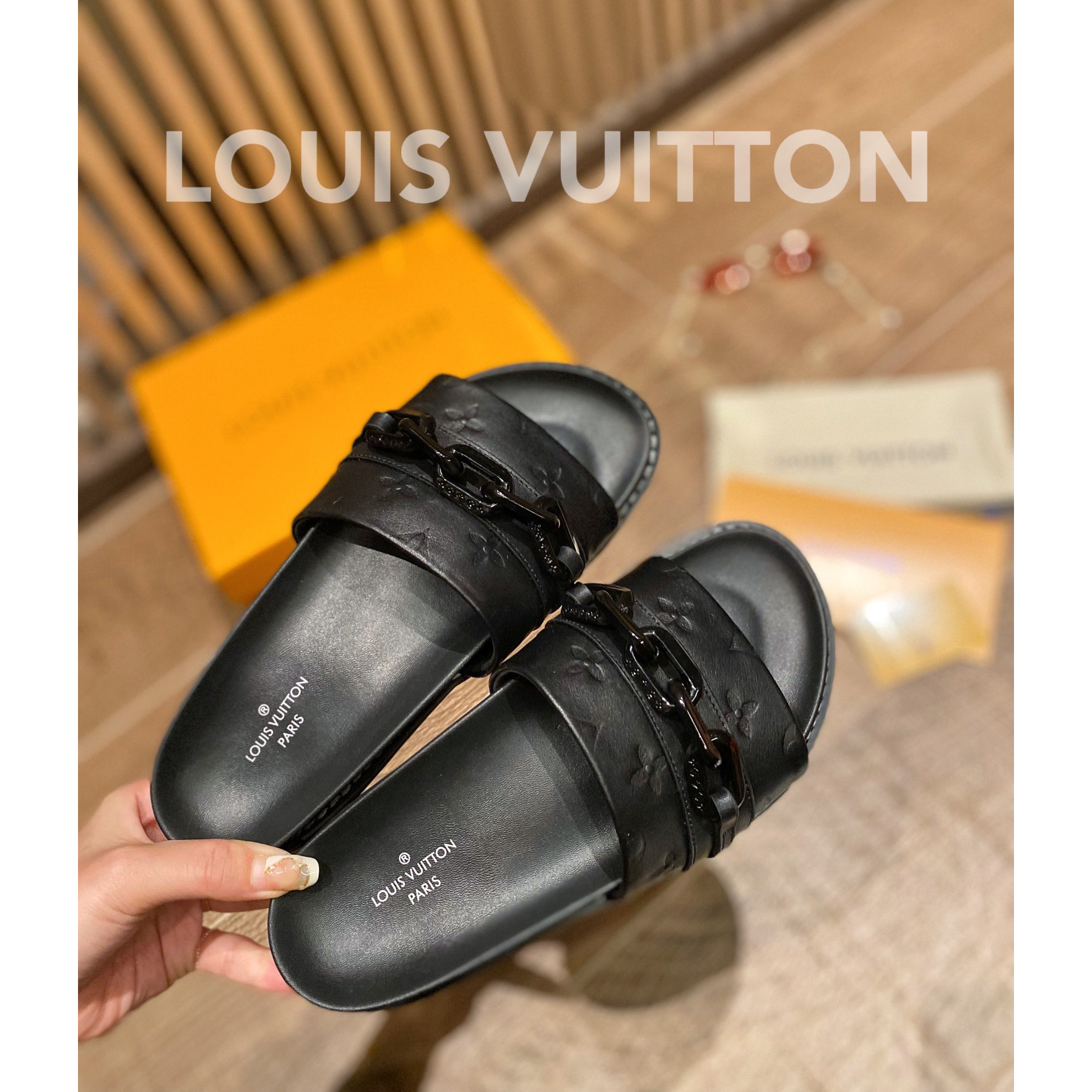 Louis Vuitton-Monogramm-Slipper - EUR FASHION