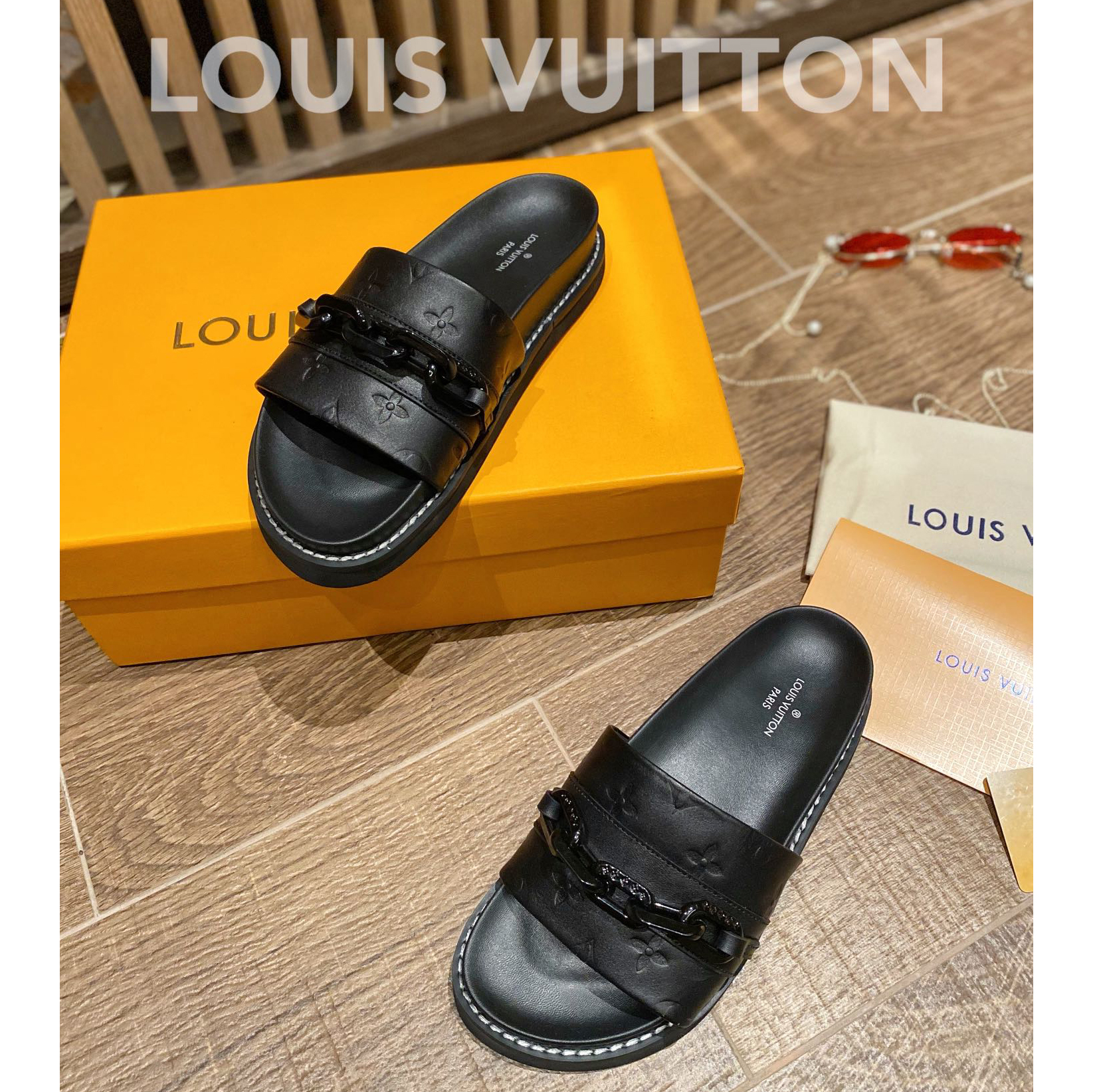 Louis Vuitton-Monogramm-Slipper - EUR FASHION