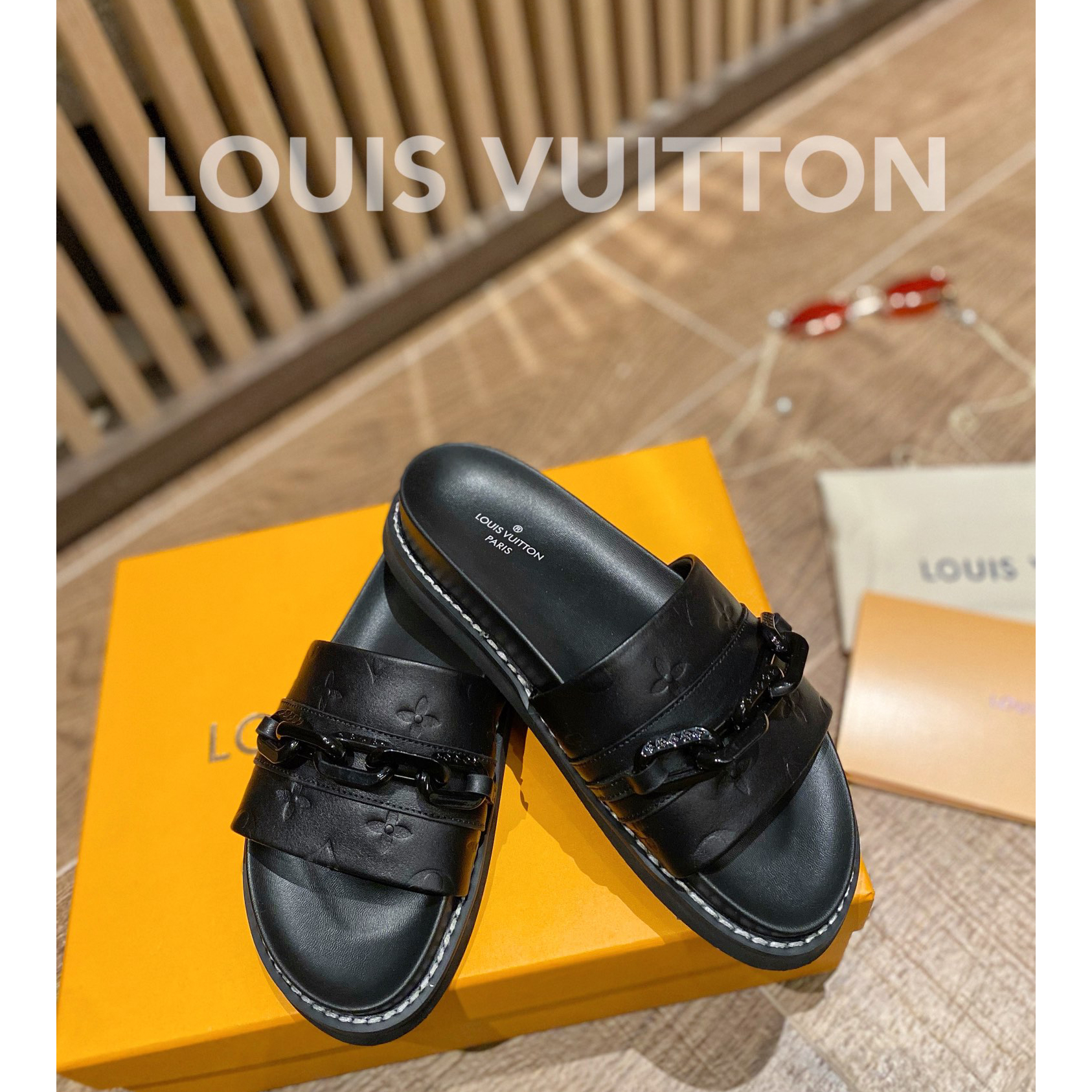 Louis Vuitton-Monogramm-Slipper - EUR FASHION