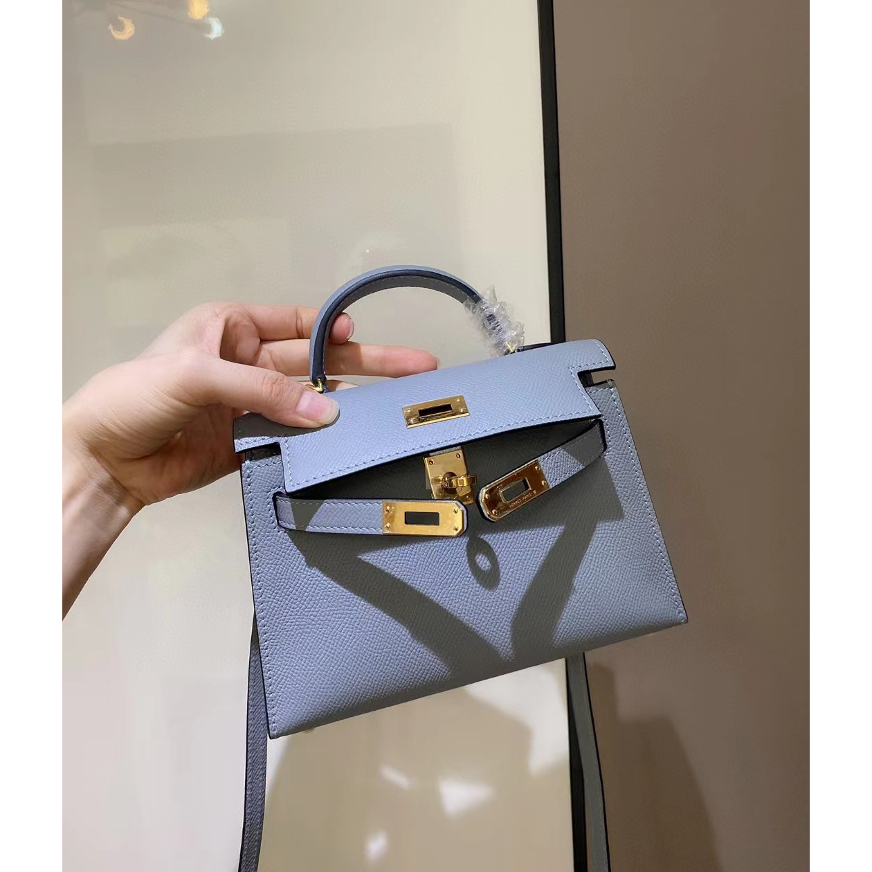Hermes Kelly Mini Damen Handtasche (19-13-6,5CM) - EUR FASHION