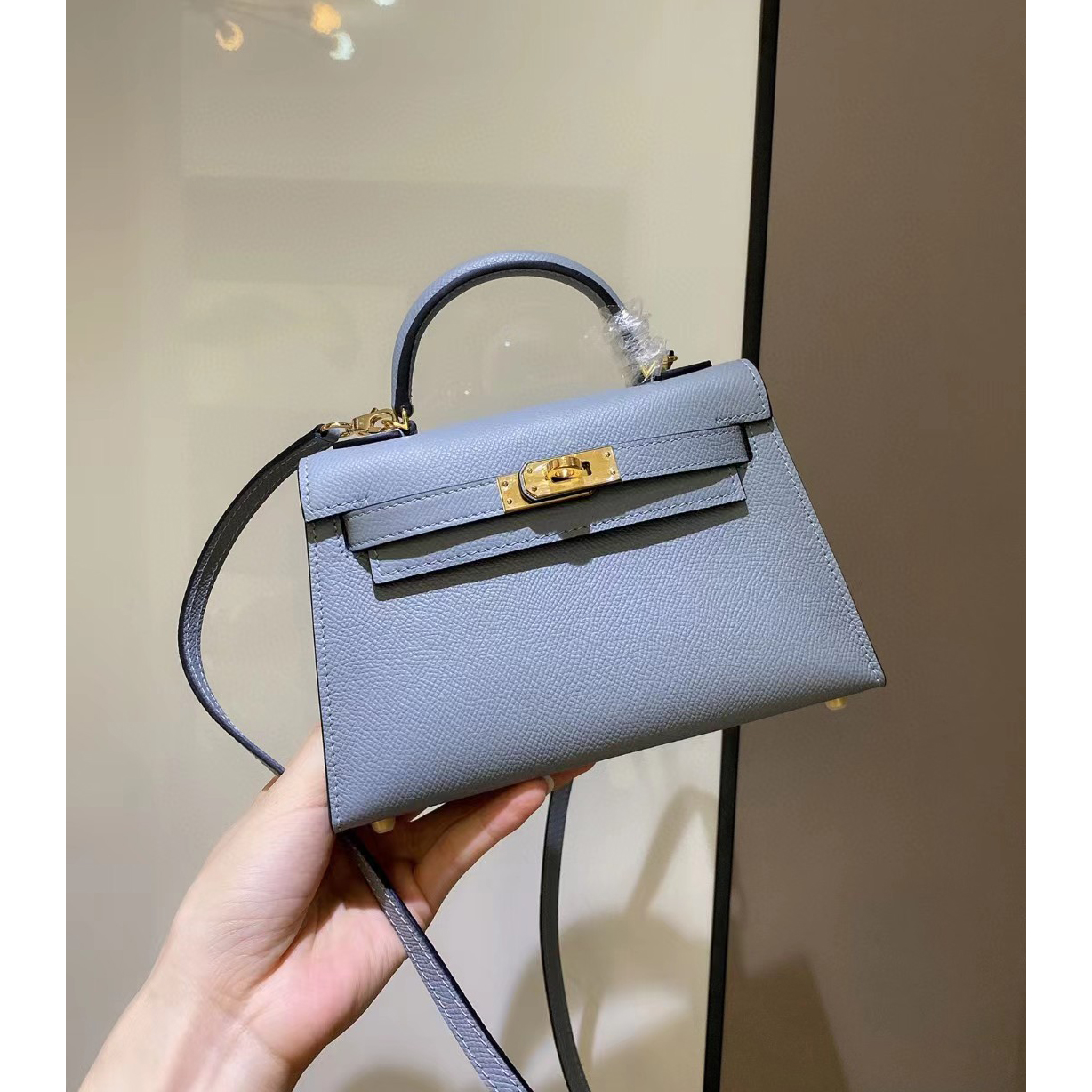 Hermes Kelly Mini Damen Handtasche (19-13-6,5CM) - EUR FASHION
