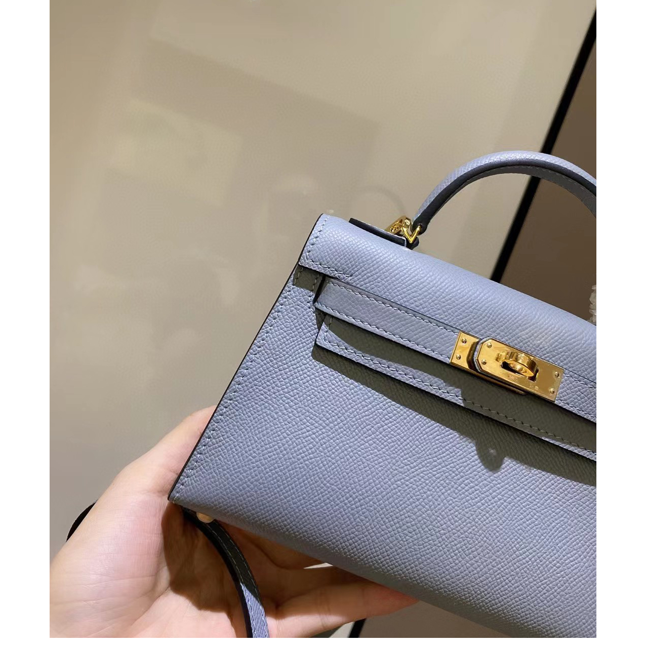 Hermes Kelly Mini Damen Handtasche (19-13-6,5CM) - EUR FASHION