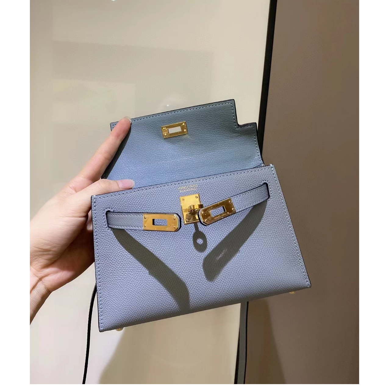 Hermes Kelly Mini Damen Handtasche (19-13-6,5CM) - EUR FASHION