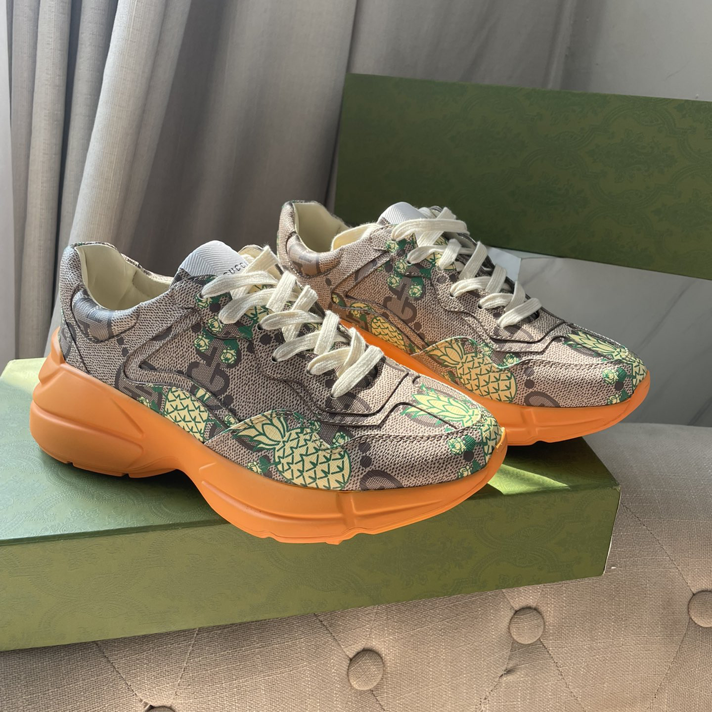 Gucci Ananas Rhyton Sneaker - EUR FASHION