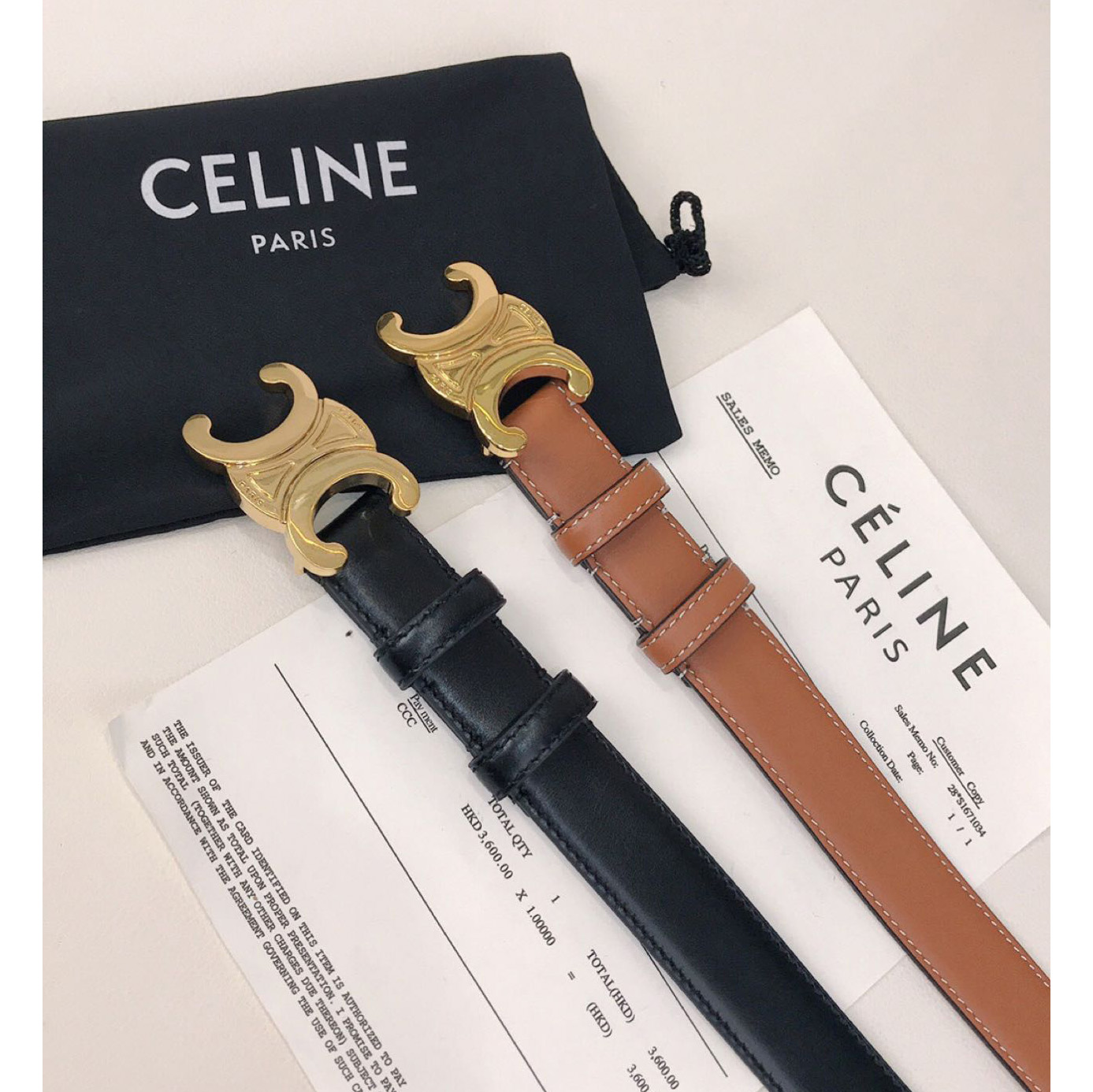 Celine Triomphe-Gürtel - EUR FASHION