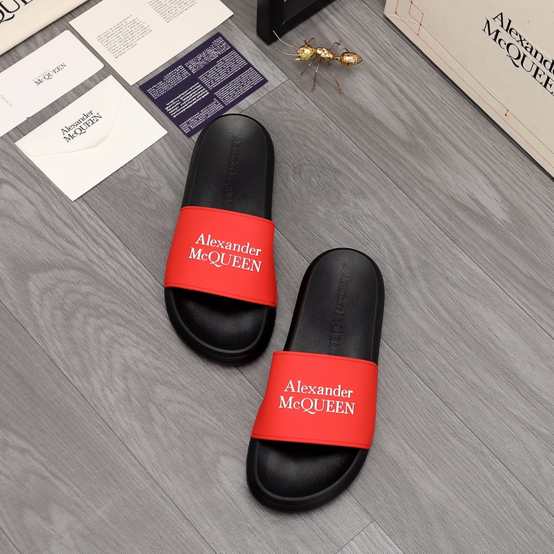 Alexander Mqueen Logo-Slipper - EUR FASHION