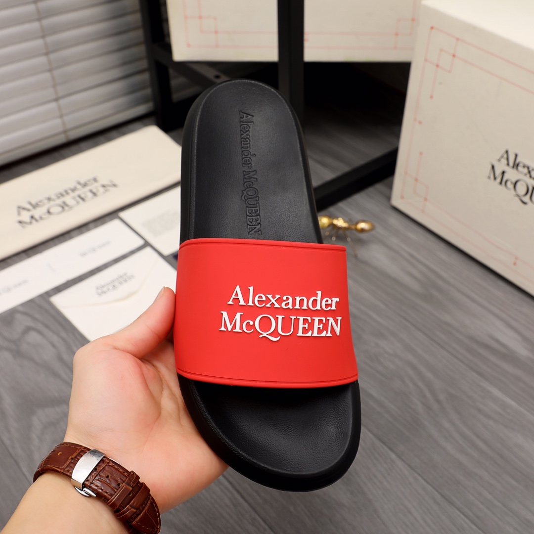 Alexander Mqueen Logo-Slipper - EUR FASHION