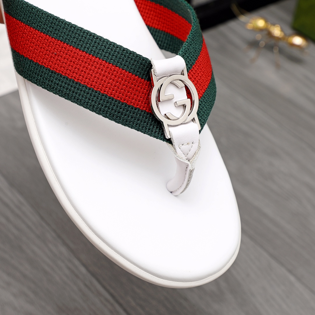 Gucci Rubber GG Herren-Flip-Flops - EUR FASHION