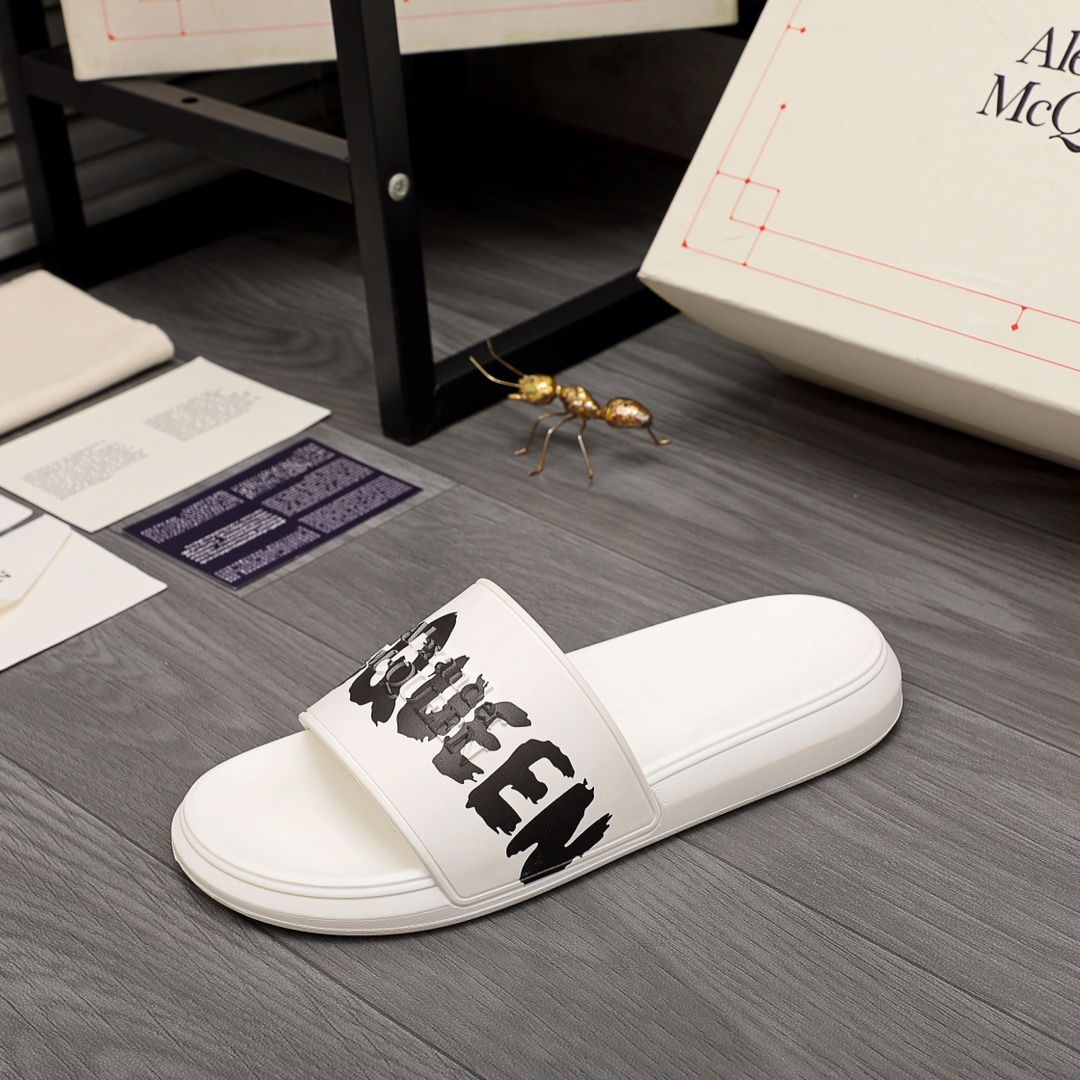 Alexander Mqueen Logo-Slipper - EUR FASHION