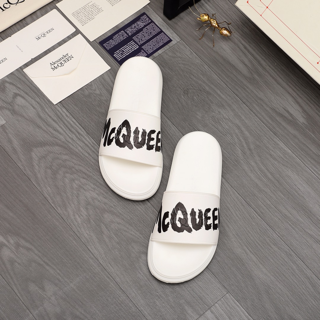 Alexander Mqueen Logo-Slipper - EUR FASHION