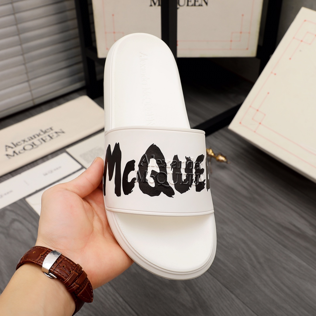 Alexander Mqueen Logo-Slipper - EUR FASHION