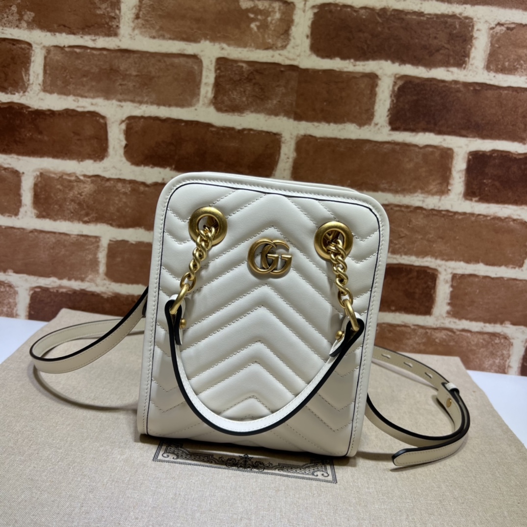 Gucci GG Marmont Mini-Handtasche (16-19-7CM) - EUR FASHION