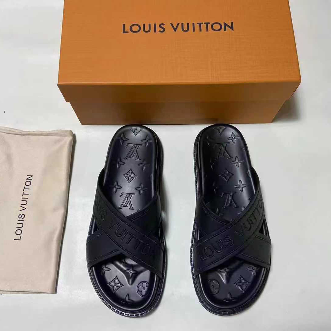 Louis Vuitton-Monogramm-Hausschuhe (nach britischer Größe) - EUR FASHION