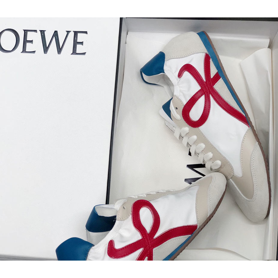 Loewe Ballettläufer aus Nylon und Kalbsleder - EUR FASHION