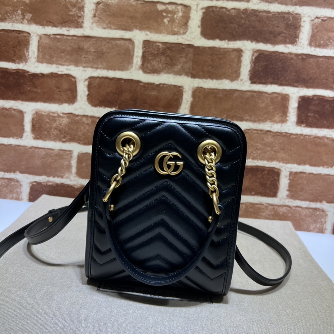 Gucci GG Marmont Mini-Handtasche (16-19-7CM) - EUR FASHION