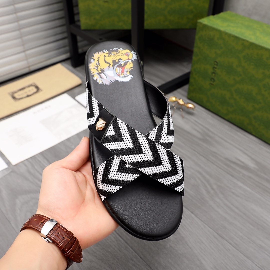 Gucci Web-Slide-Sandale - EUR FASHION