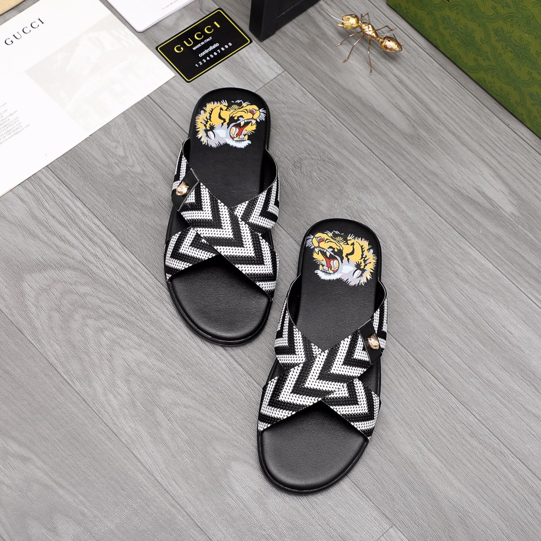 Gucci Web-Slide-Sandale - EUR FASHION
