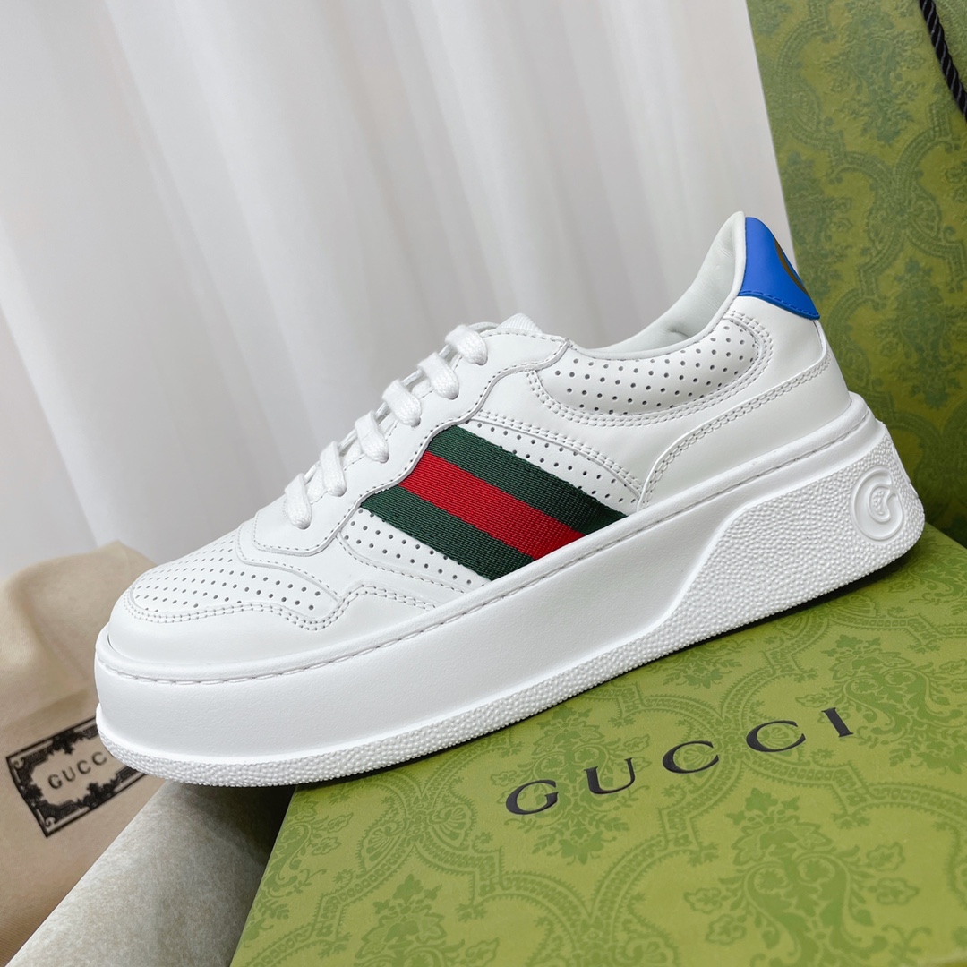 Gucci GG Chunky B Series Herren- und Damen-Sneaker mit Webmuster (in britischer Größe) - EUR FASHION